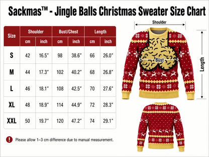 Sackmas - Jingle Balls Christmas Sweater